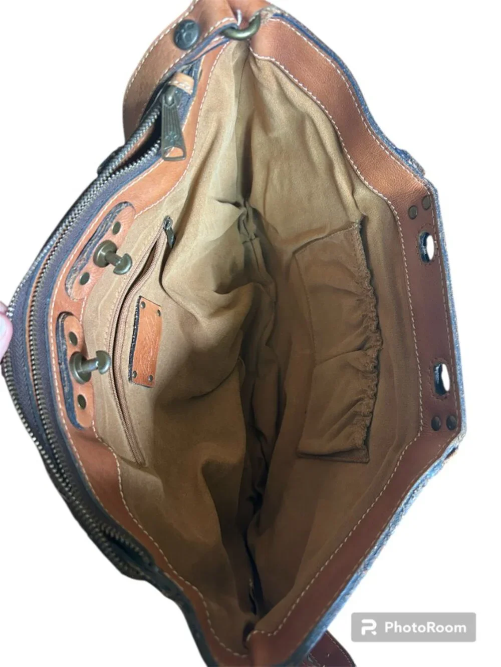 Patricia Nash Italian Leather Satchel